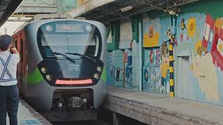 3035次EMU900型區間快車 台中-彰化 側邊展望+行走音