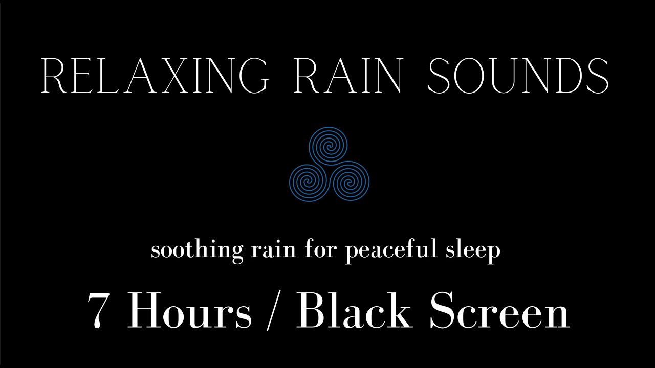 Rain Sounds for Peaceful Rest, Relaxing Rain for Sleeping, Deep Slumber ...