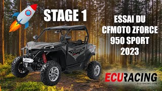CFMOTO ZFORCE 950 SPORT - STAGE 1  ECU-RACING.COM