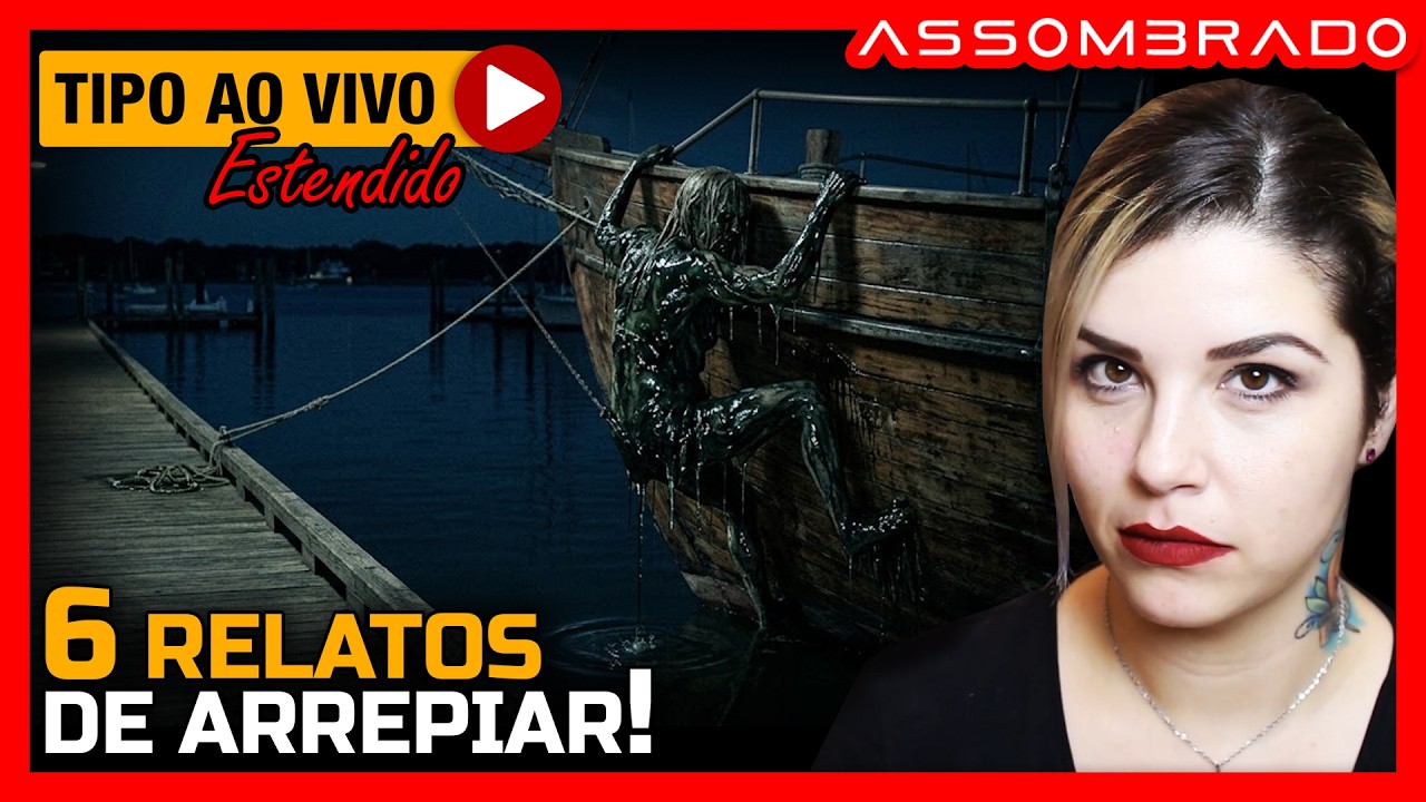 NAVIO FANTASMA, CRIATURA NO PIER, ALEXA ESTRANHA, FANTASMA QUE NÃO VAI EMBORA, APARIÇÃO NA QUARESMA