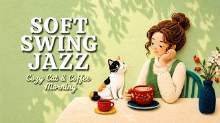 Soft Swing Jazz ☕ Cozy 1940s Vintage Morning Cafe Music with Coffee & Cat screenshot 5