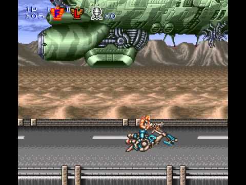 Contra 3 The Alien Wars SNES Gameplay 