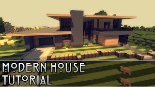 Minecraft House Tutorial: Modern House Part 2