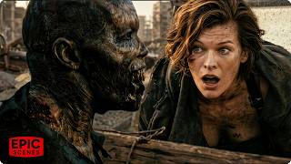 She Survives the Crash… Then THEY Appear | RESIDENT EVIL: THE FINAL CHAPTER (Horror Clip)