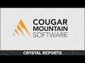 Cougar mountains crystal reports