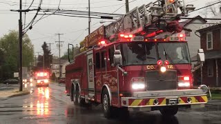Blandon Fire Company Ladder 12 Northern Berks Ems Medic 6721 Responding 42619