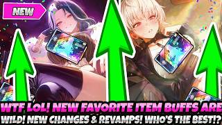*WTFFFFF LOL! NEW FAVORITE ITEM BUFFS ARE WILD!* Big New Changes & Revamps! Who's The Best!? (Nikke