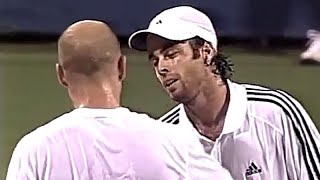 Andre Agassi vs Fernando Gonzalez 2003 Washington SF Highlights