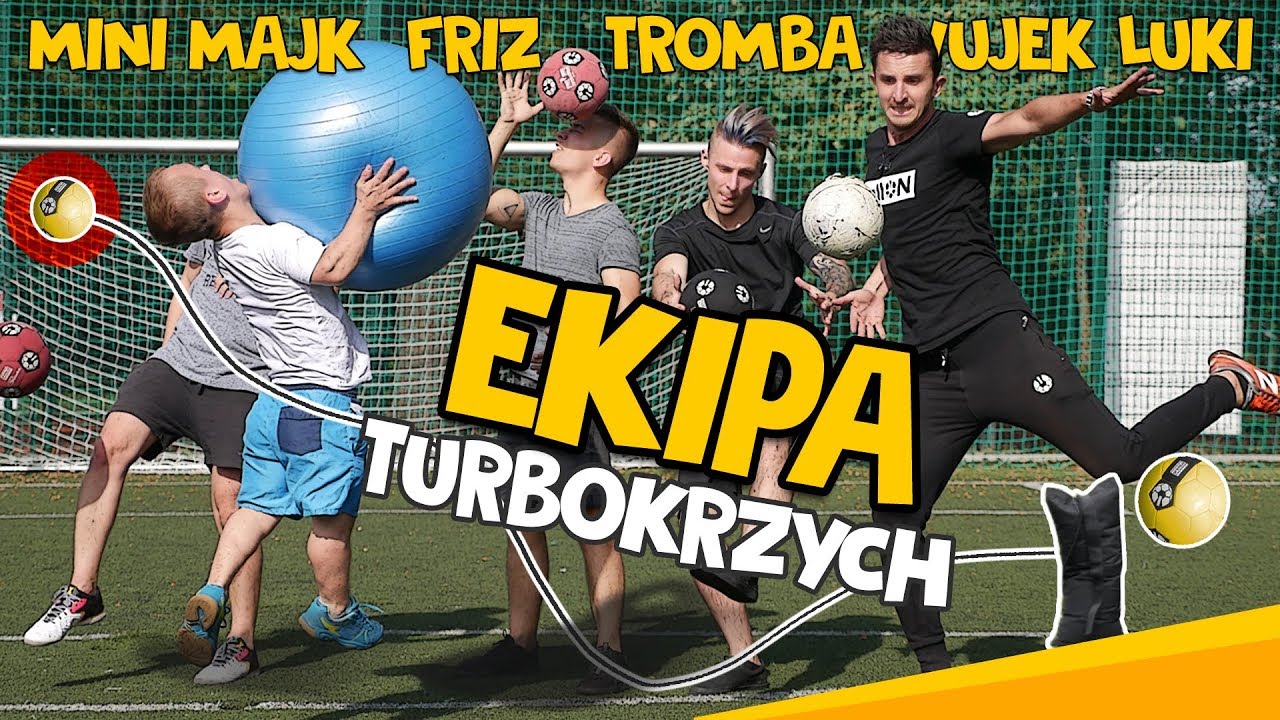 turboKRZYCH - EKIPA (MINI MAJK, FRIZ, TROMBA i WUJEK ŁUKI) | odc. 42