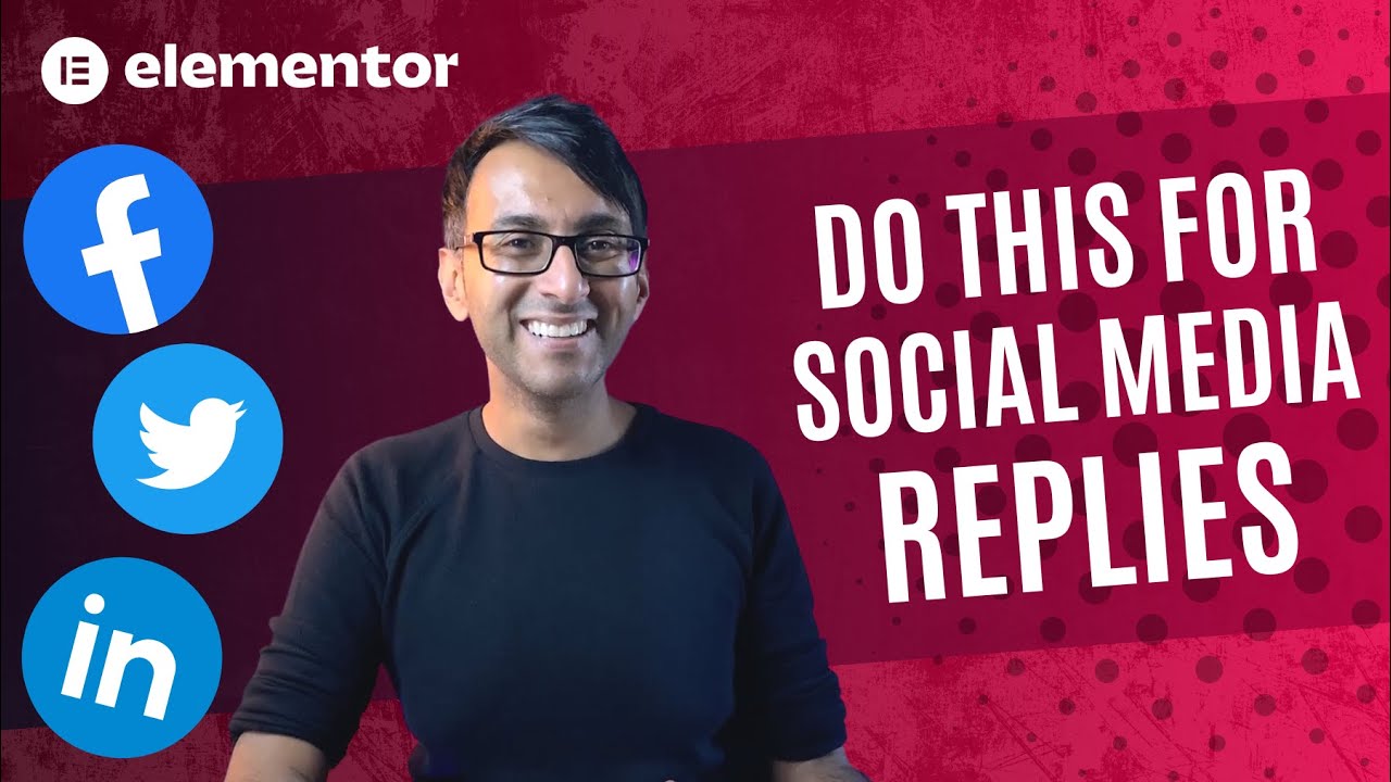 Use Social Media to Help your Replies - Facebook - LinkedIn - Twitter. Advertise without Advertising