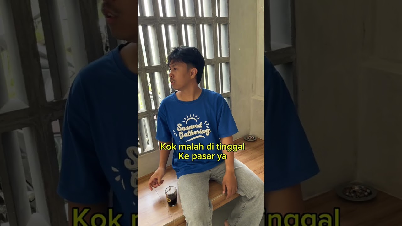 Di tinggal ke pasar isi kulkas ludes 