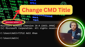 How to Change CMD Title | Best Command Prompt Tricks & Tips