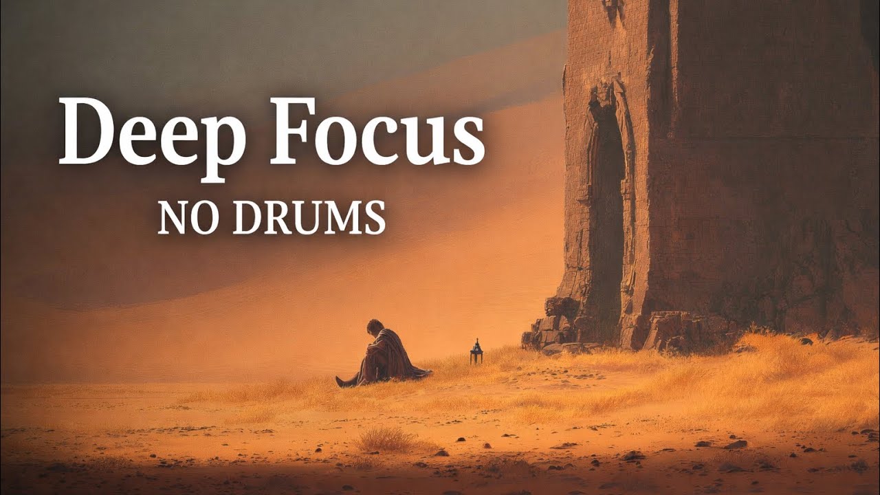 Deep Focus Ambient (No Drums) // Desert Ruins // 1 Hour (Original)