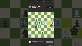 Daily chess match #157 #chess #chessgames #checkmate #viral #games #chesscom #shorts