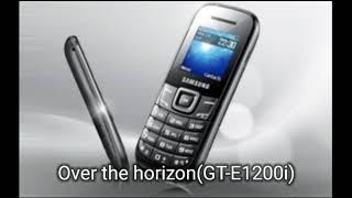 Samsung GT-E1200i Ringtone (Over the horizon)