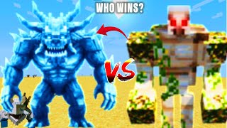 Frostmaw vs Mutant Iron Golem - Who will win this battle?