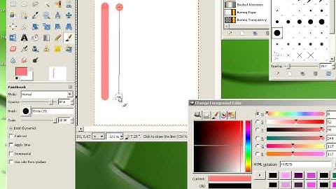 Drawing Straight Lines in Gimp 2 6