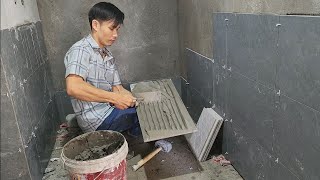 quá trình thi công ốp gạch tường toilet căn hộ vinhomes by xây dựng ốp lát gạch 12,910 views 2 months ago 16 minutes