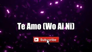 Te Amo Wo Ai Ni - F4 | #lyrics #lyricsvideo #singalong