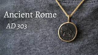 I Set a 1,700-Year-Old Roman Coin in 18k Gold
