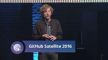 Opening Keynote - GitHub Satellite 2016