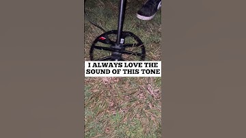 I LOVE THE SOUND OF THIS TONE !!! IT MEANS 🤑  #metaldetecting #metaldetector
