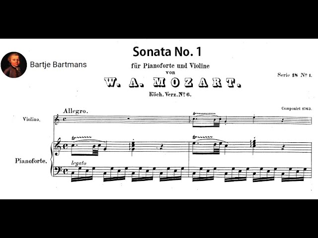 Mozart - Violin Sonatas Nos. 1-4, Paris (1762-64) - YouTube
