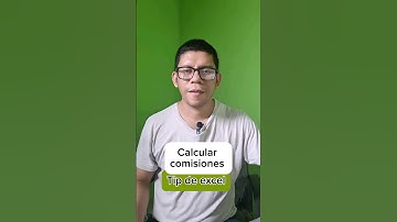 calcular comisiones en ventas en excel #excel #exceltips #android #windows #tips #tutorial