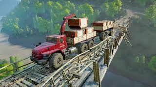 The Death Roads  map | new Truck | new mood  Snowrunner