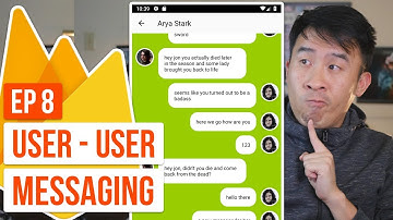 Kotlin Messenger 08: User to User Messaging