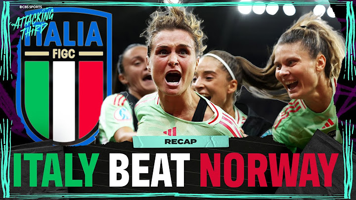 Cristiana Girelli's 90th minute WINNER vs. Norway sends Italy to Euro Semi-final | Attacking Third