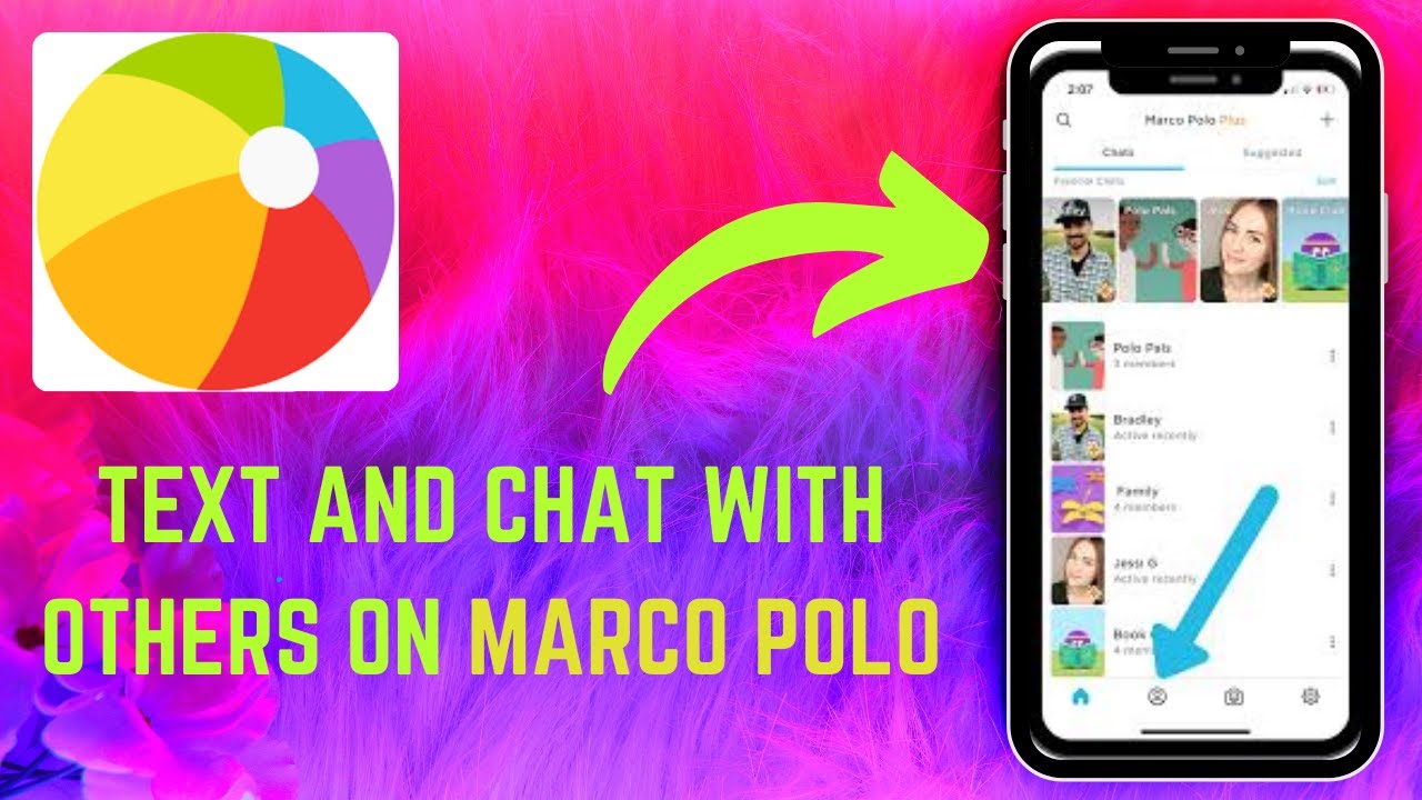 How to Text and Chat with Others on Marco Polo - Chat From Marco Polo App - 2025