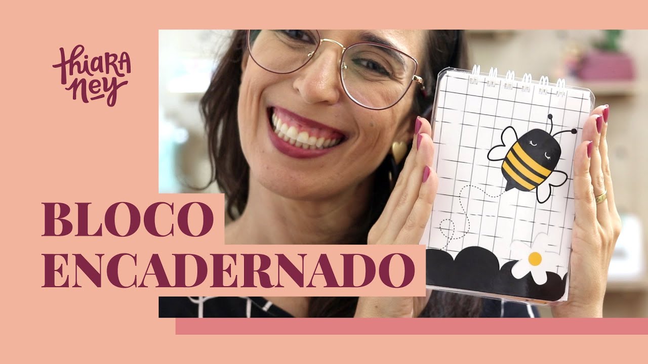 Como fazer bloquinho com capa plastificada