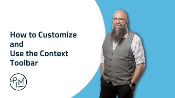 SOLIDWORKS Tutorial: How to Customize and Use the Context Toolbar