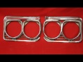 1966 Buick Skylark Headlight Bezels