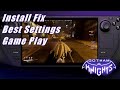 Steam Deck: Gotham Knights (Install Fix, Settings, Various Areas of Play)