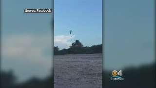 Paraglider’s Terrifying Crash Over Jupiter Beach Caught On Camera