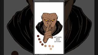 Coloring InkTober 2022 Day 23 : Booger Coloring InkTober 2022 Day 23 : Booger