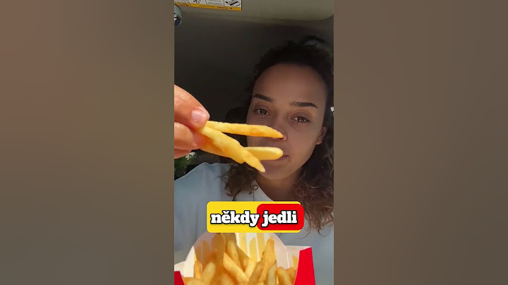 JAK Se DĚLAJÍ HRANOLKY z MCDONALDU ?!🍟😱 #shorts