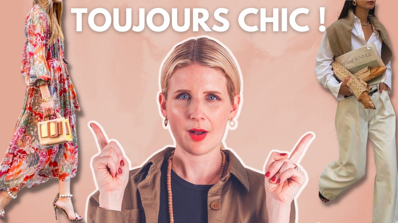 Les 6 habitudes des femmes stylées