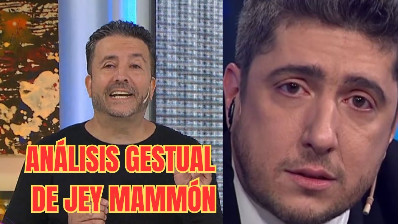 ANÁLISIS GESTUAL DE JEY MAMMON "Con los gestos de las manos oculta información" analizó Hugo Lescano