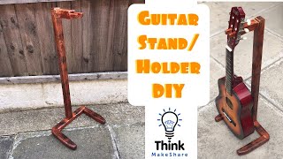 How to make a Custom Guitar Stand / DIY Guitar Holder