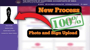 How to change Photo & Signature in ICAI SSP PORTAL |SSP portal me photo kaise Change kare|Important