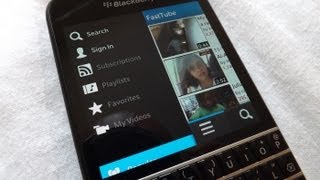 FastTube for BlackBerry 10 screenshot 1