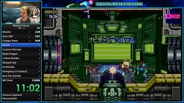 Metroid Fusion 1% Speedrun in 1:18:17