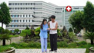 Download lagu The kind young man helps the girl who saved his life walk again before she leaves the hospital alive