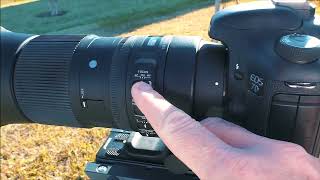 Review Sigma 150 600mm F5 6 3 Canon EF – Side Buttons Explanation