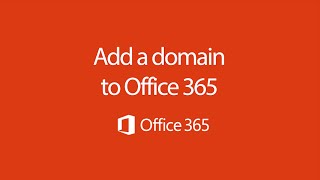 Set up your domain in Office 365 - YouTube