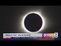 &#39;Ring of fire&#39; solar eclipse cuts across the Americas, stretching from Oregon to Brazil