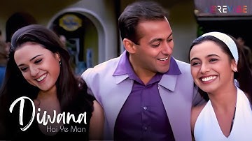 Diwana Hai Ye Man (Video) Salman Khan, Rani M, Preity Z | Sonu N & Alka Y |Chori Chori Chupke Chupke